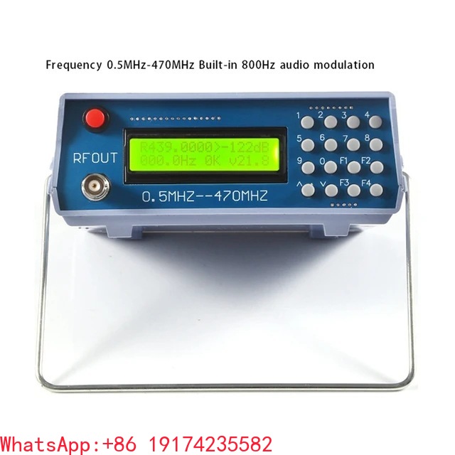 Rf Signal Generator 0.5Mhz To 470Mhz - 0,5 MHz - 470 MHz RF-Signalgenerator-Messgerät