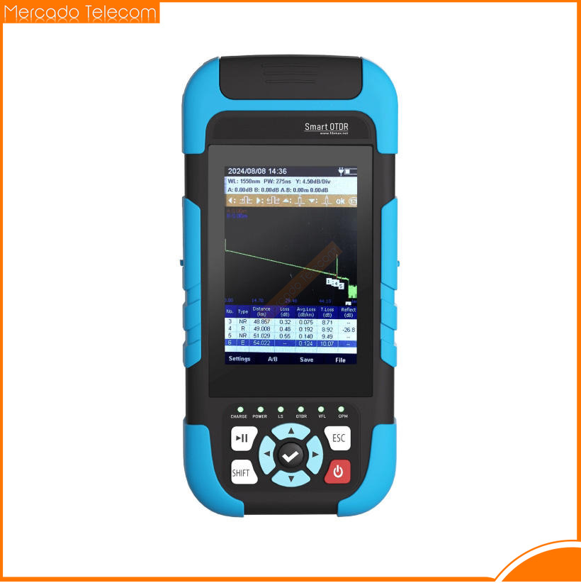 Optical Time Domain Reflectometer Otdr 1310 1550Nm - Mini-OTDR-Glasfaser-Tester, 1310/1550 nm, 26/24 dB, optisches