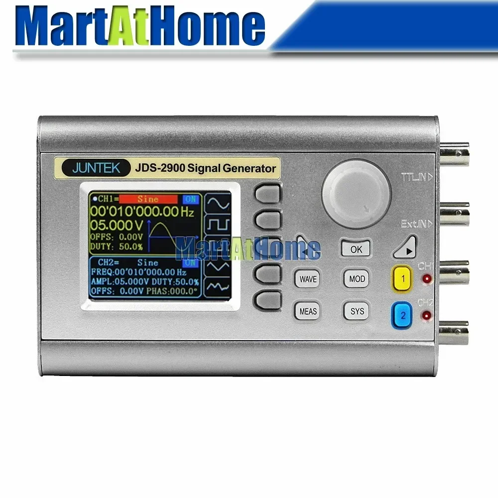 Digitaler Zweikanal-DDS-Signal – Dual Channel Arbitrary Waveform Function Generator 60Mhz Bewertung und Preis