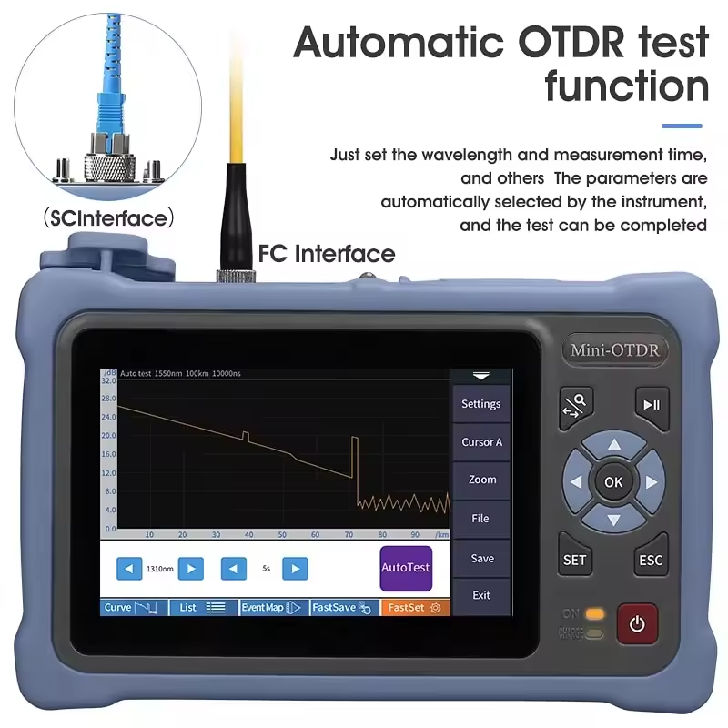 Novker 12-in-1 Mini OTDR NK400 – Optical Time Domain Reflectometer Otdr 1310 1550Nm Bewertung und Preis